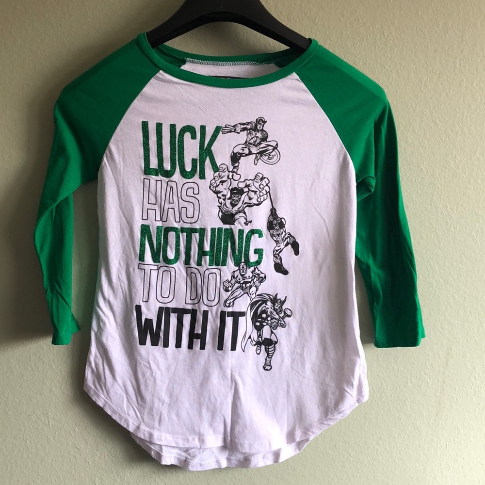 Marvel Raglan Baseball Tee